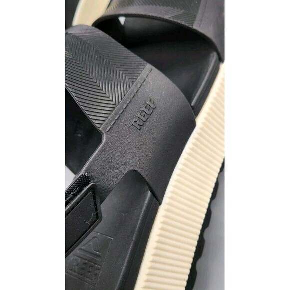 Reef Water Vista Higher Platform Sandal Black Size 8 See Photos - Picture 11 of 16